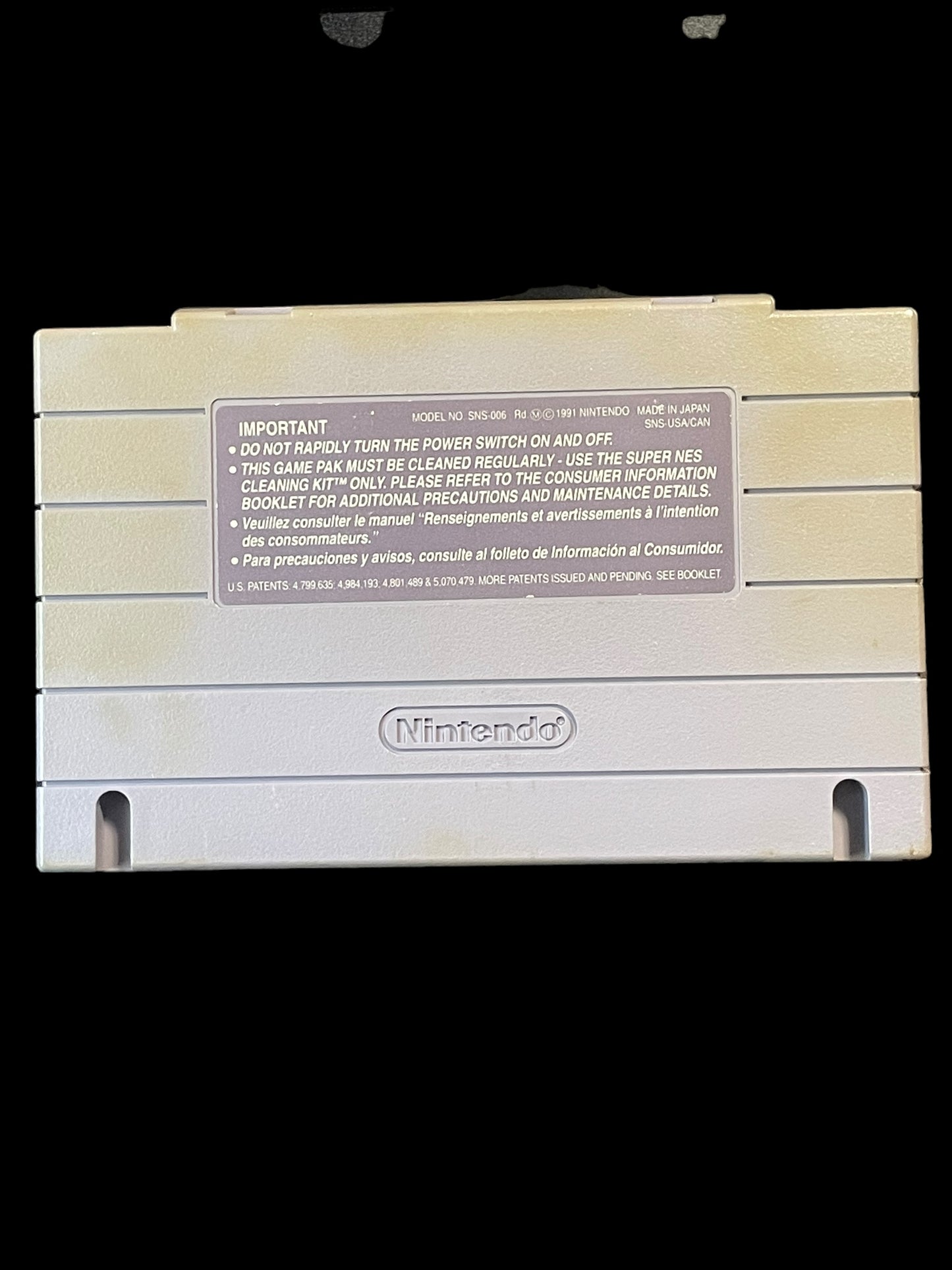 1992 Super Mario Kart SNES Super Nintendo Entertainment System Cartridge Tested