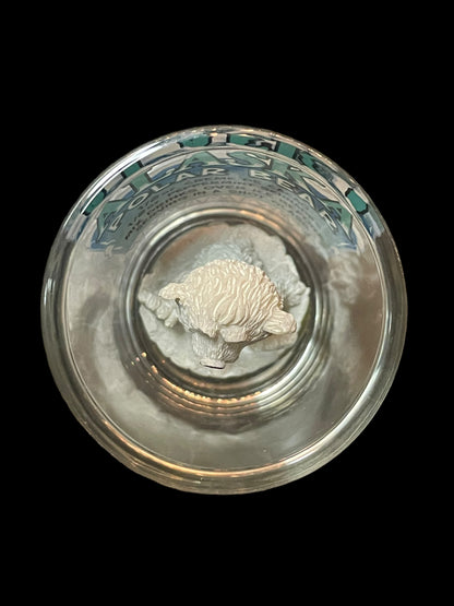 Alaska Polar Bear Recipe Shot Glass