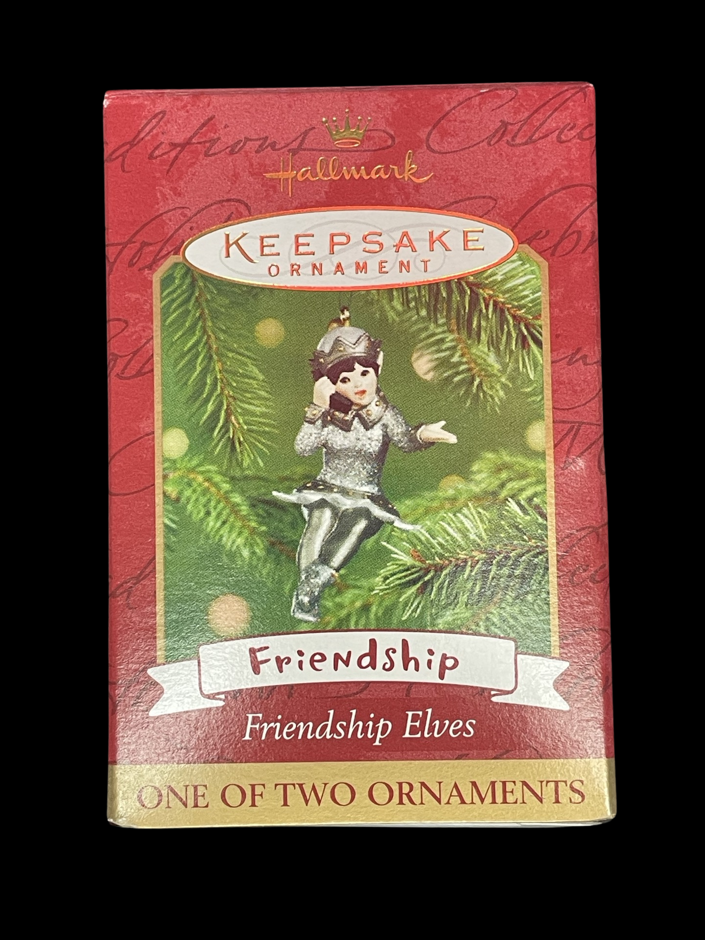 2001 Hallmark Keepsake Ornament Friendly Elves