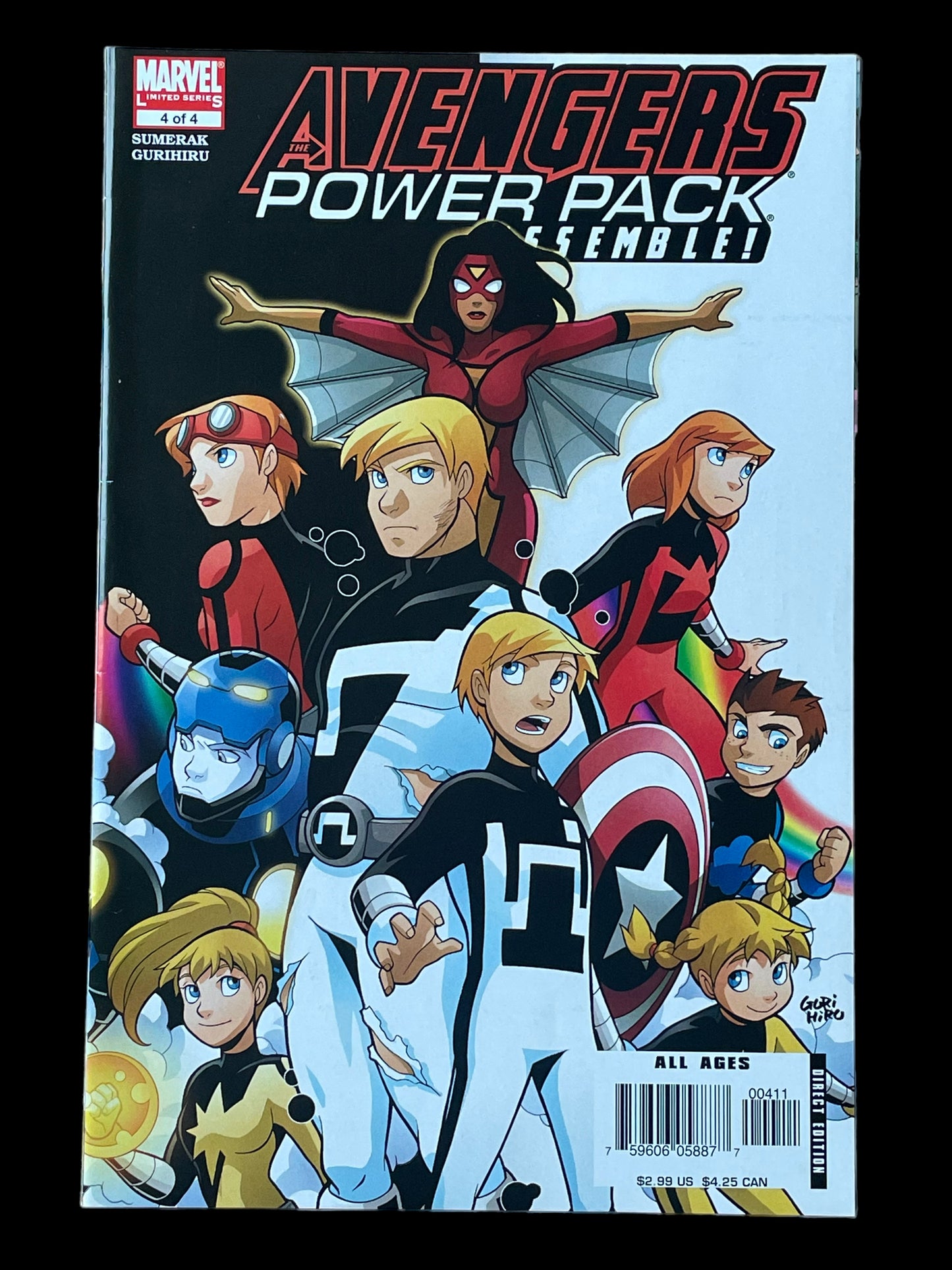 Avengers Power Pack Assemble! 2006 1-4 Marvel Complete Sets Comic Books