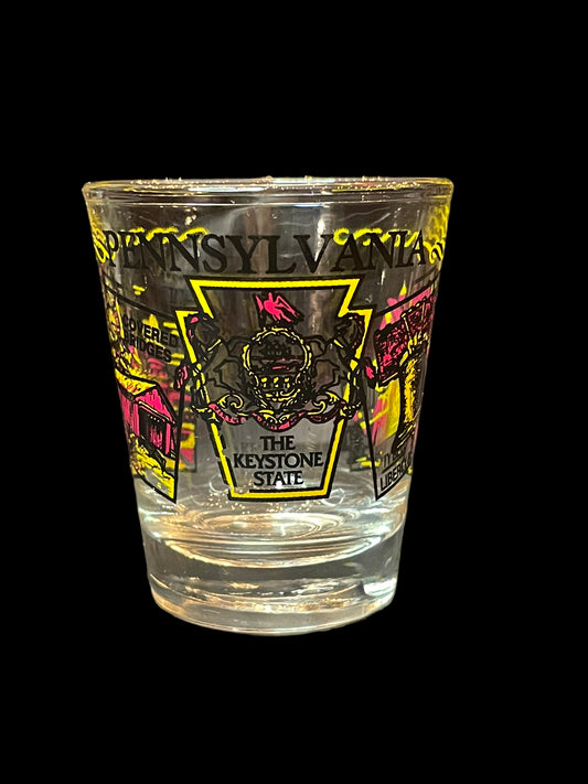 Pennsylvania The Keystone State Shot Glass