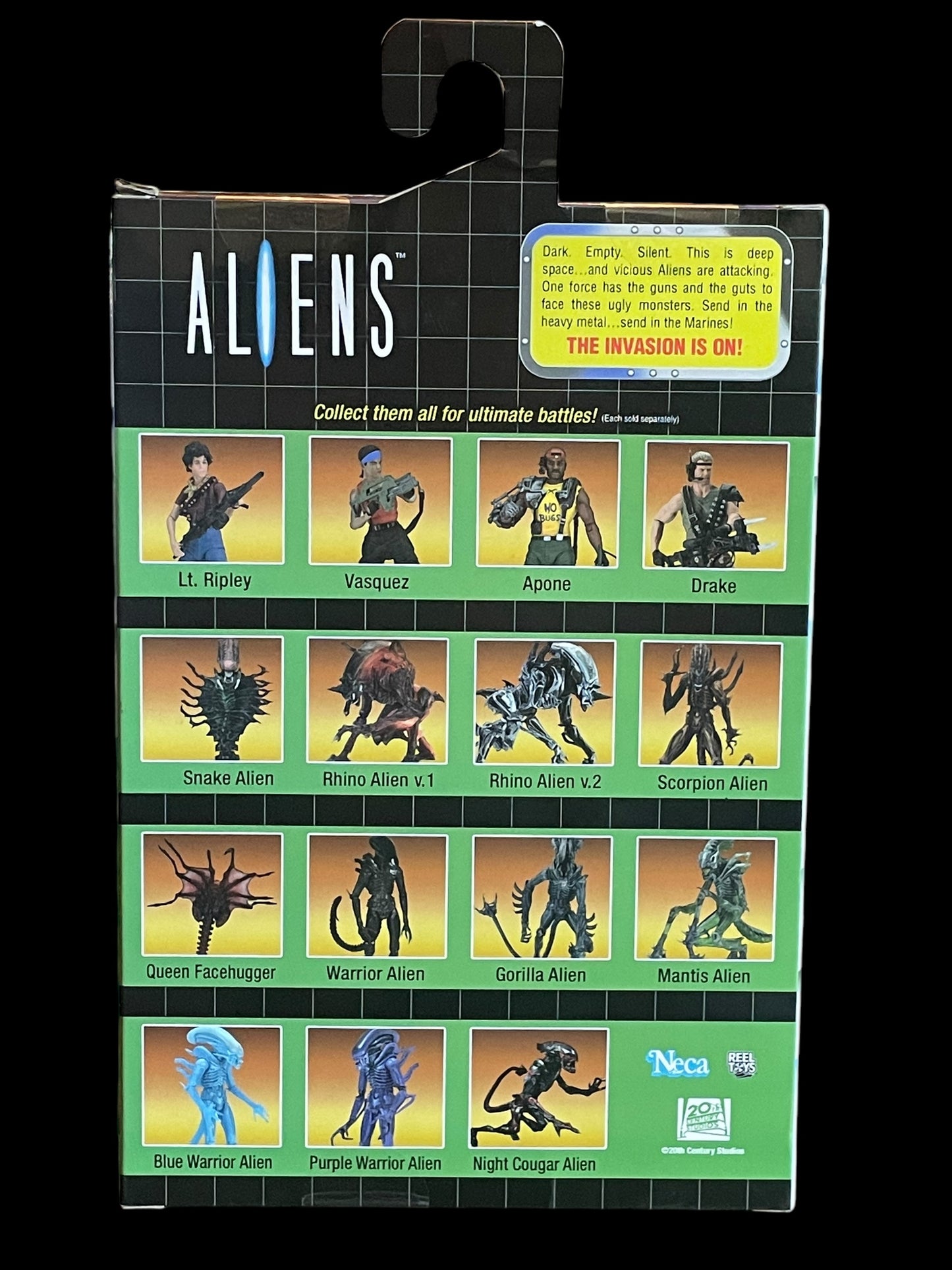 NECA Aliens Panther Alien Action Figure New