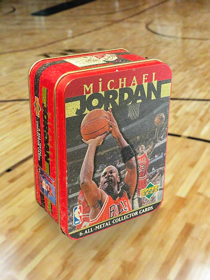 1996 Upper Deck Michael Jordan Chicago Bulls 6 All Metal Collector Cards