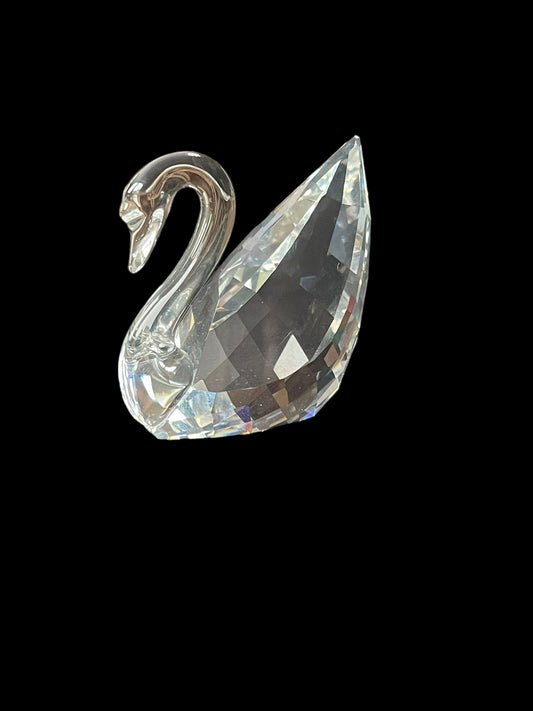 1996 Swarovski Crystal Figurine Swan