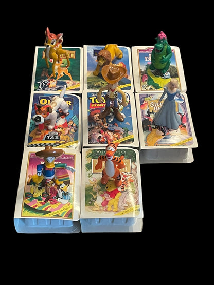 1996 Walt Disney's Masterpiece Complete Set w/ U3 McDonald's Happy Meal Toy