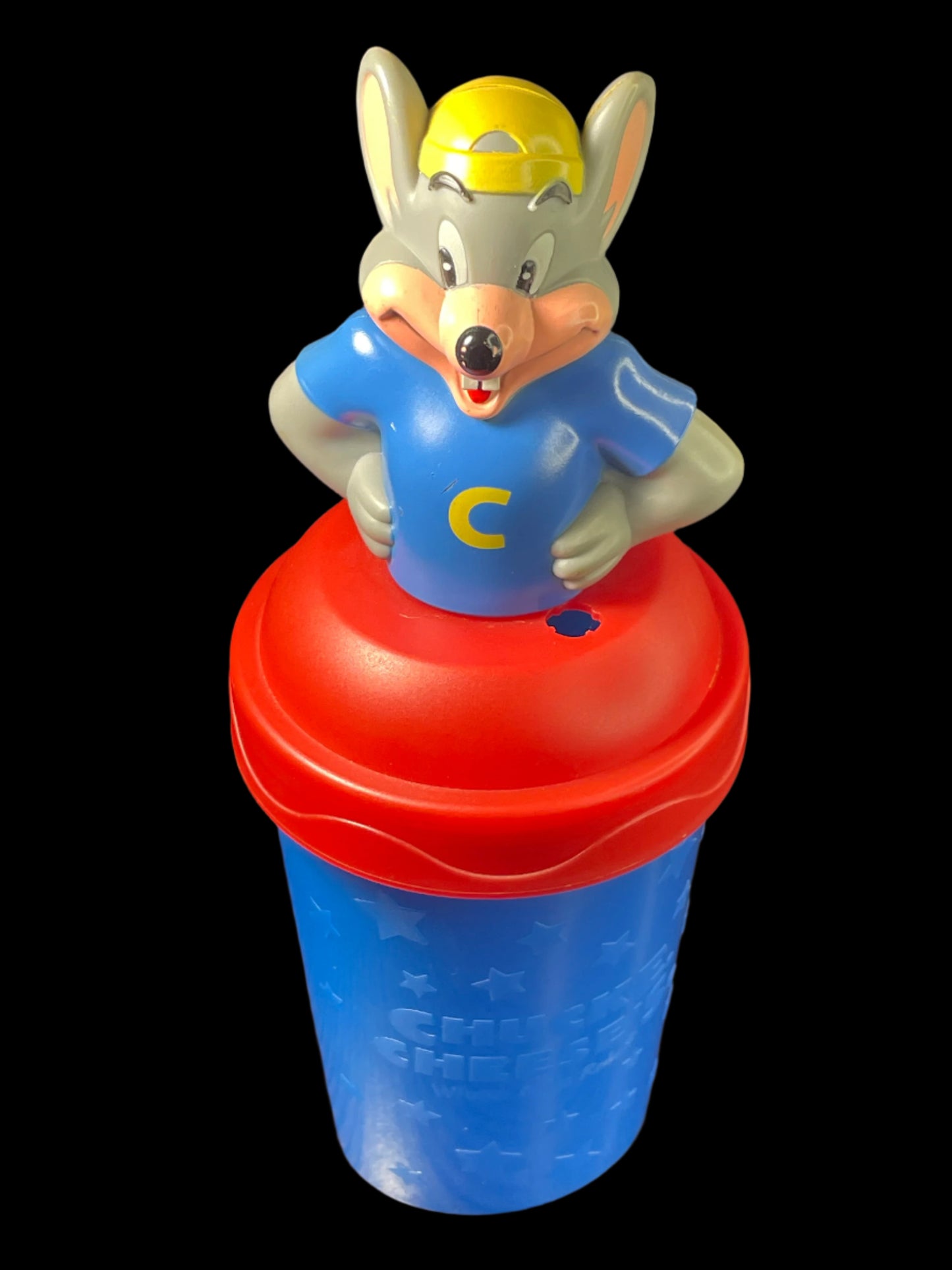 2012 Pair of Chuck E Cheese Collectible Banned Cups