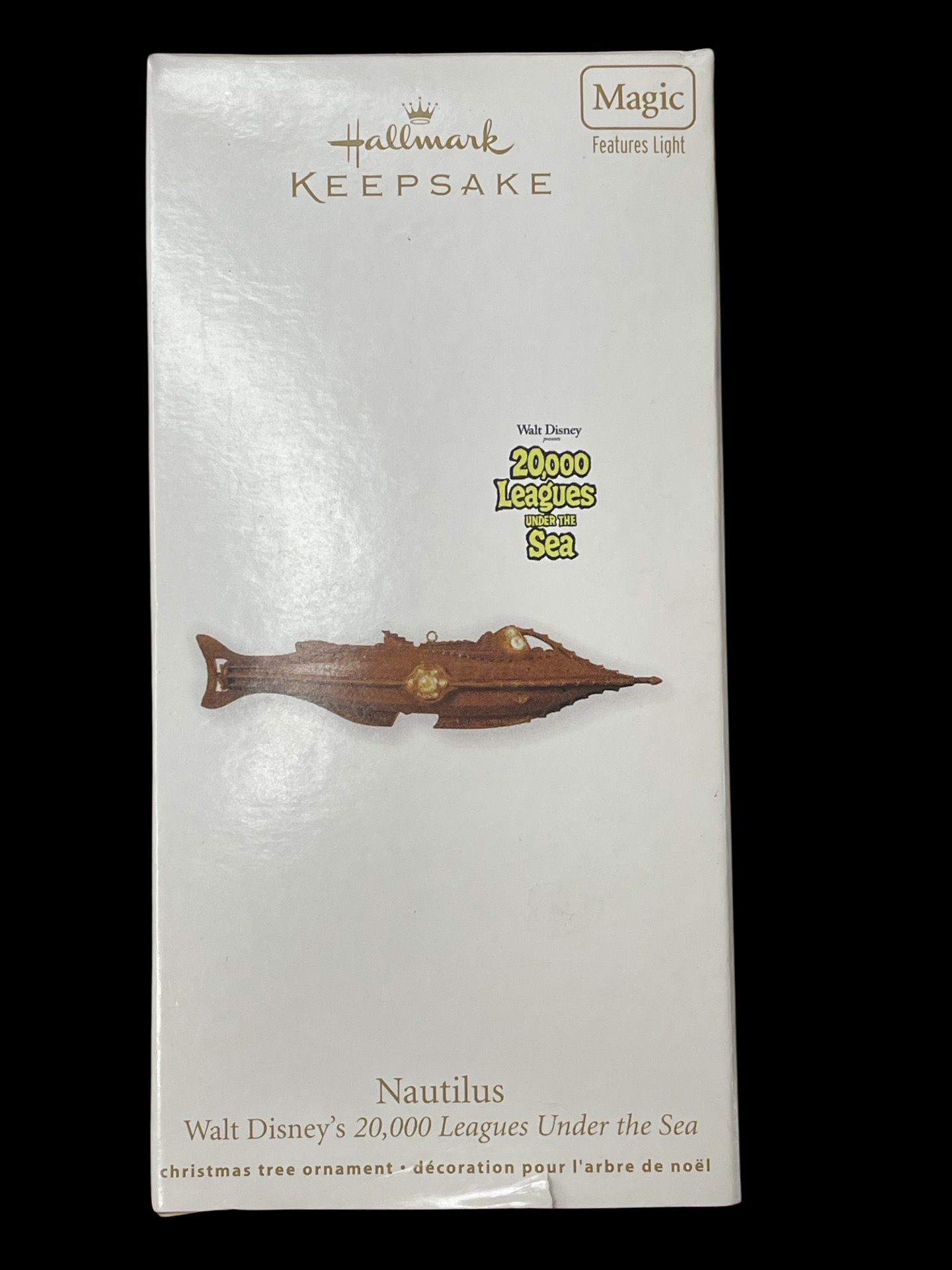 2011 Hallmark Keepsake Ornament Walt Disney Presents 20,000 Leagues Under The Sea, Nautilus, Magic