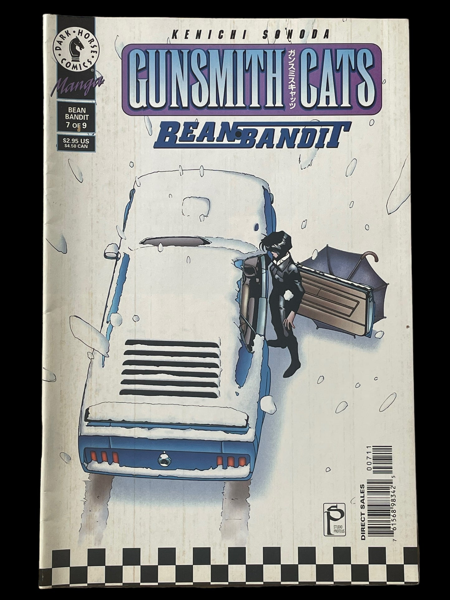 Gunsmith Cats: Bean Bandit Complete Set of 1 to 9 Dark Horse Comics Books