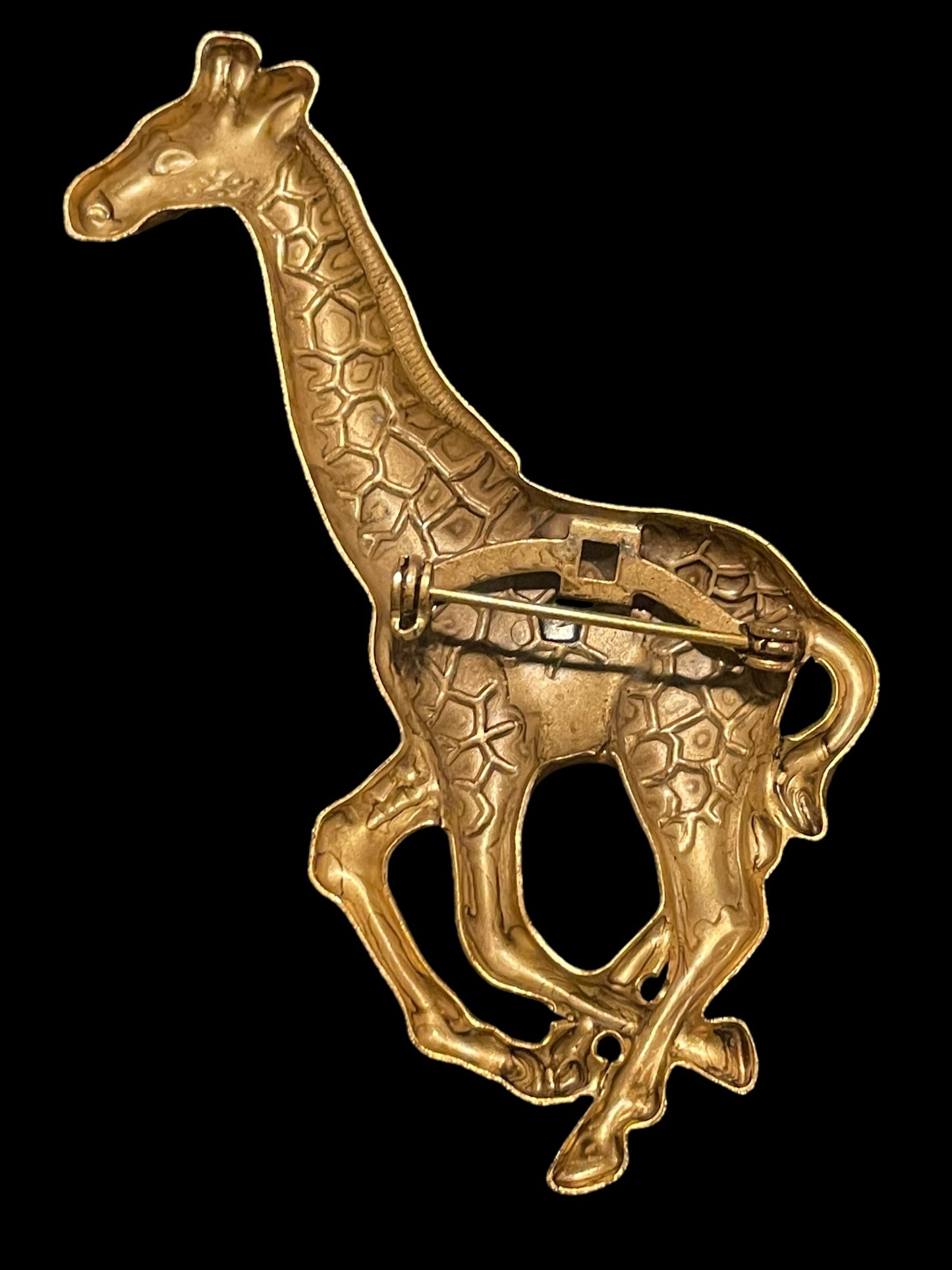 Ellen Ashley Giraffe Brooch Pin