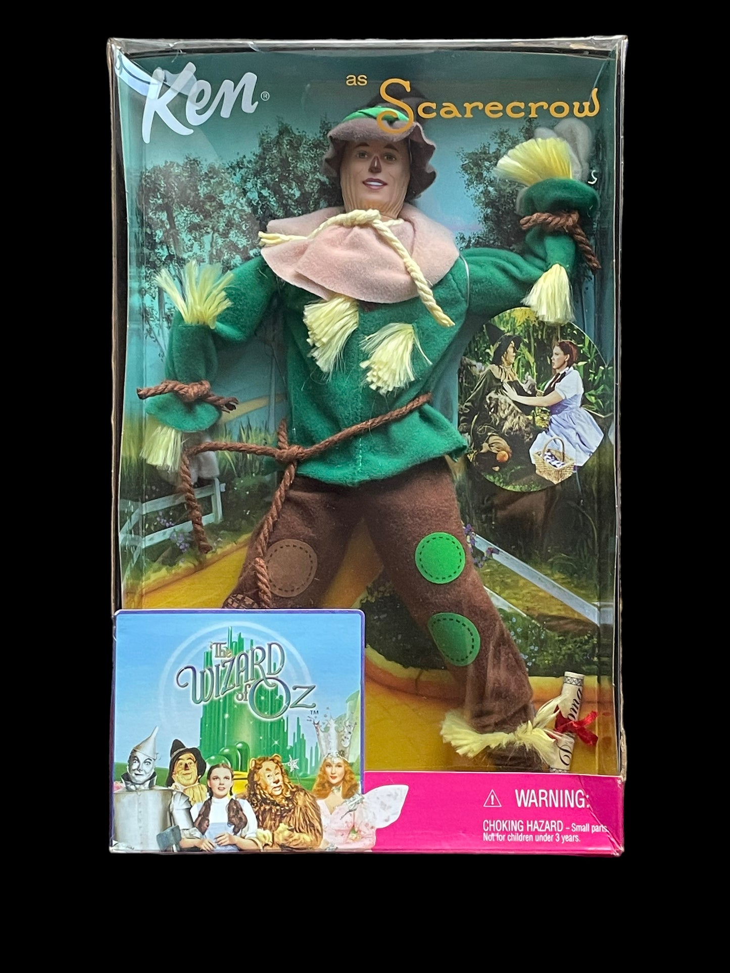 1999 Mattel The Wizard of Oz Ken Doll as Scarecrow 25816