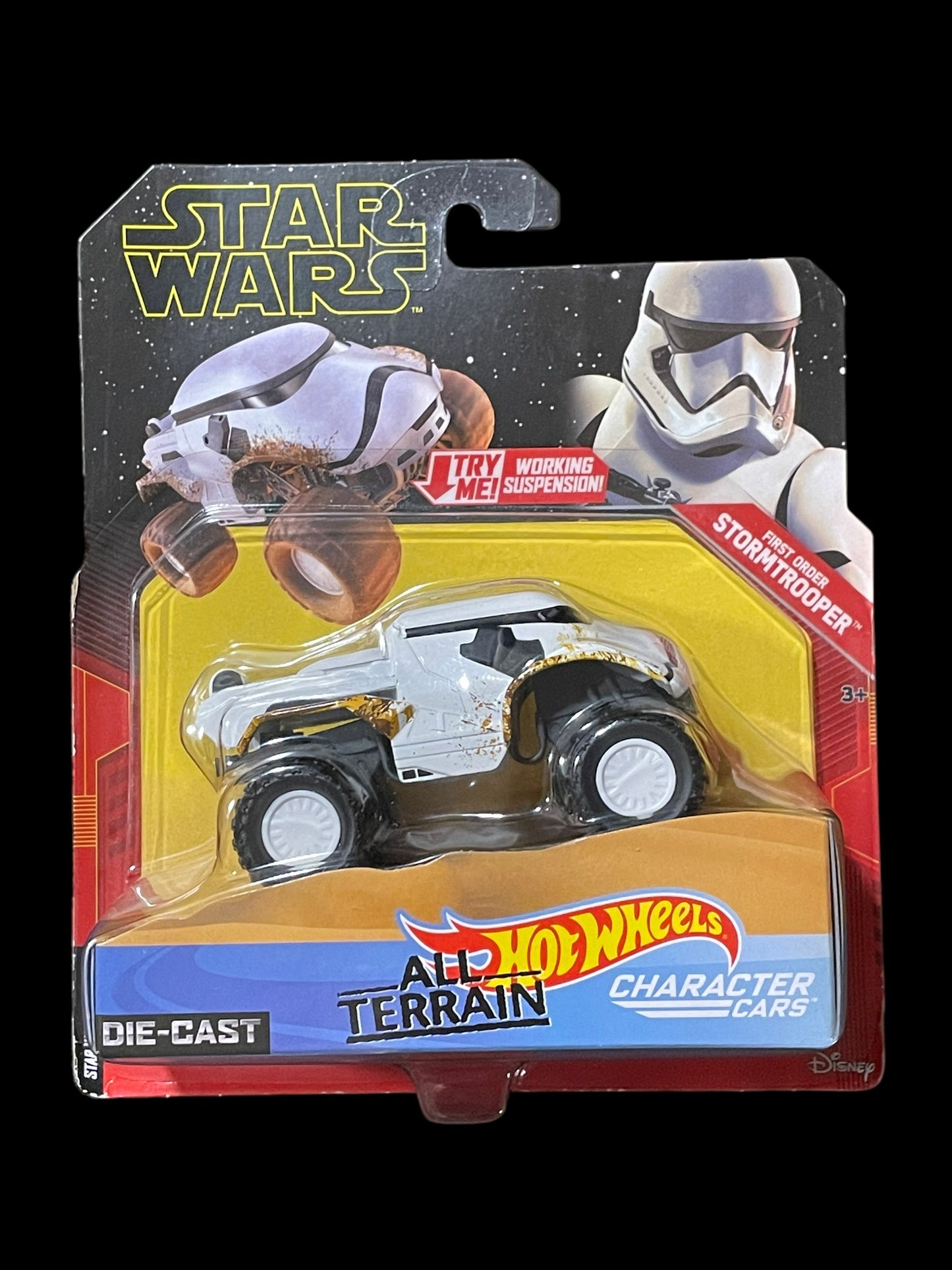 2018 Hot Wheels All Terrain Star Wars Character Cars Stormtrooper