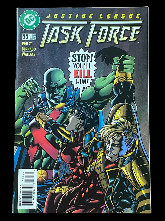 Justice League Task Force #33 March 1996 DC Comics Book