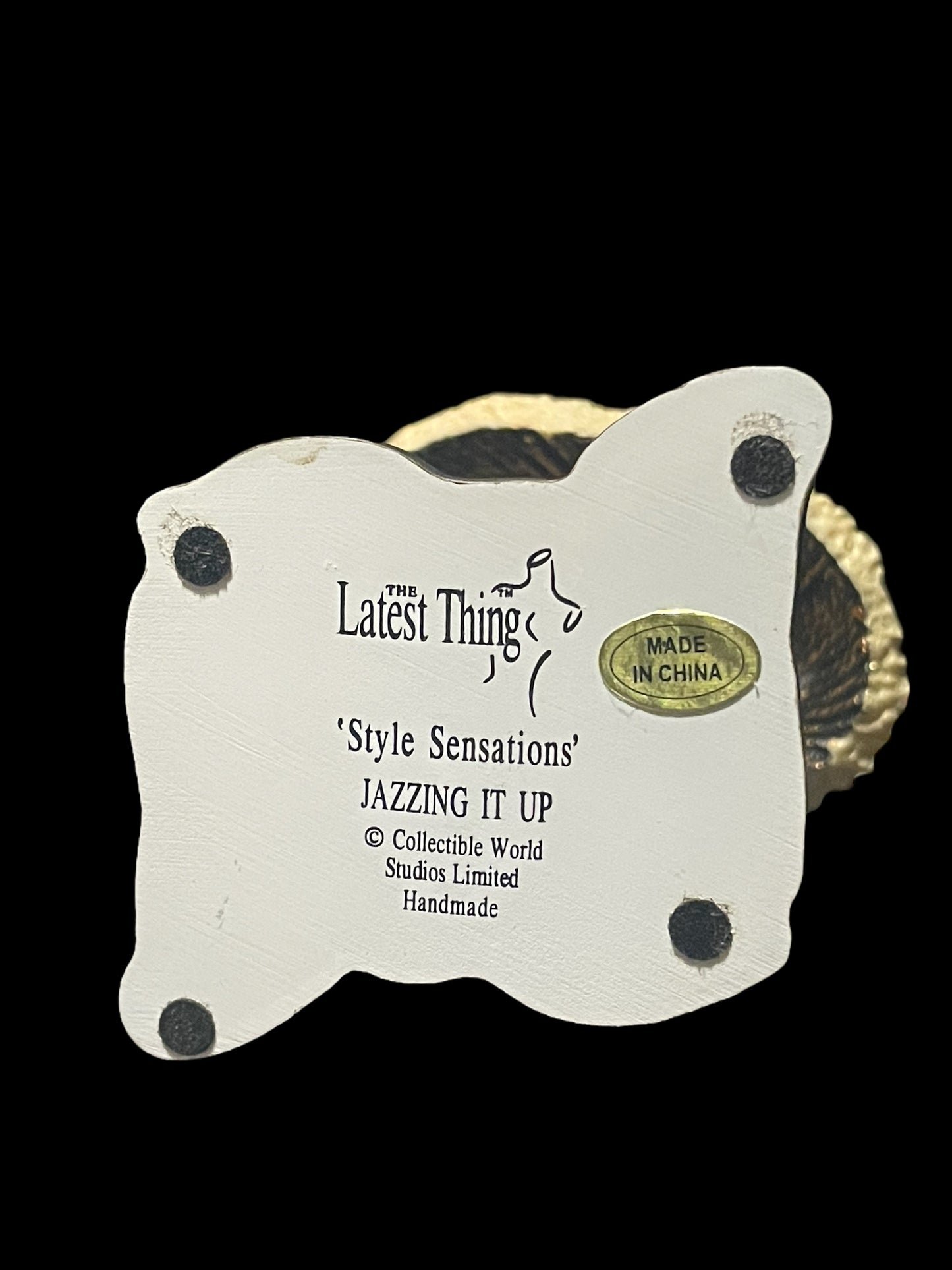 The Latest Thing Style Sensations Jazzing It Up Figurine