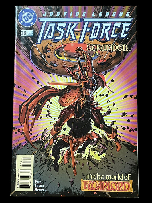 Justice League Task Force #35 June 1996 DC Comics Book