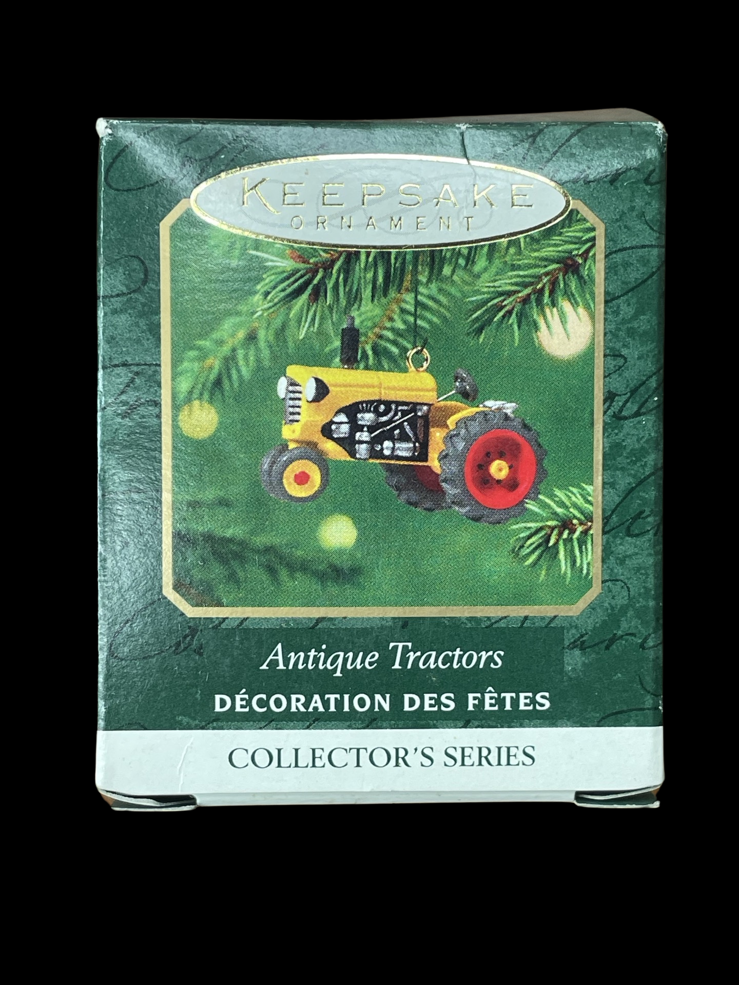 2001 Hallmark Keepsake Ornament Antique Tractors #5, Miniature