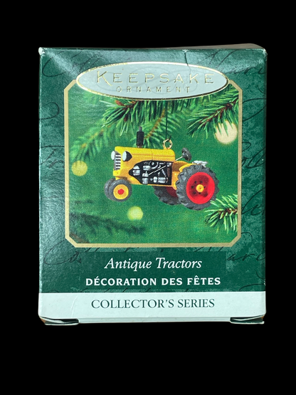 2001 Hallmark Keepsake Ornament Antique Tractors #5, Miniature