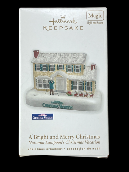 2010 Hallmark Keepsake Ornament A Bright and Merry Christmas, National Lampoon's Christmas Vacation - Rare