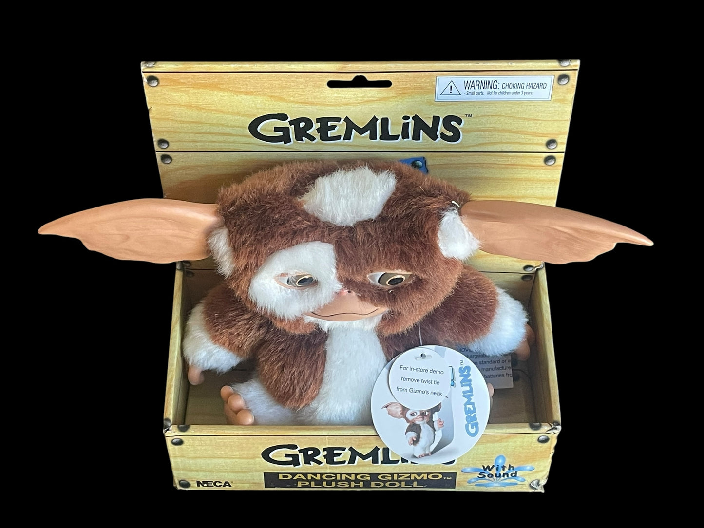 2014 NECA Warner Bros Gremlins Dancing Gizmo 6" Plush Doll