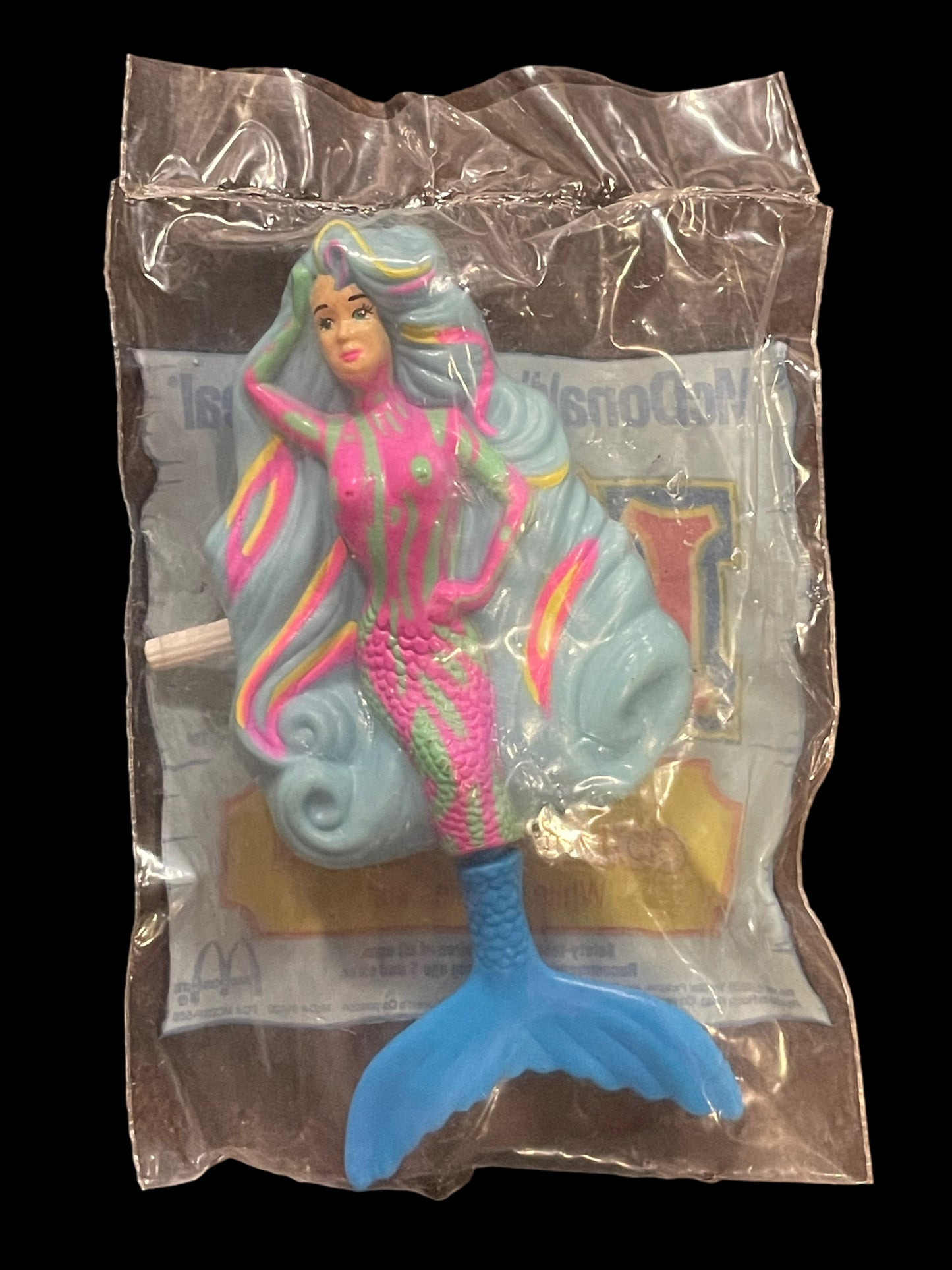 1991 Hook Mermaid McDonald's Happy Meal Toy