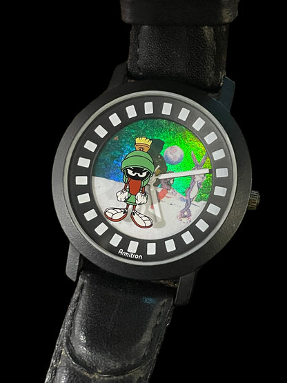 1994 Armitron Warner Bros Marvin the Martian 2200/122 Watch New Battery