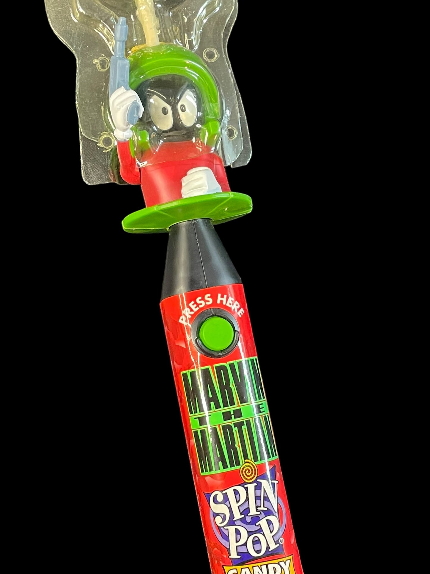 1996 Marvin The Martian Spin Pop Candy