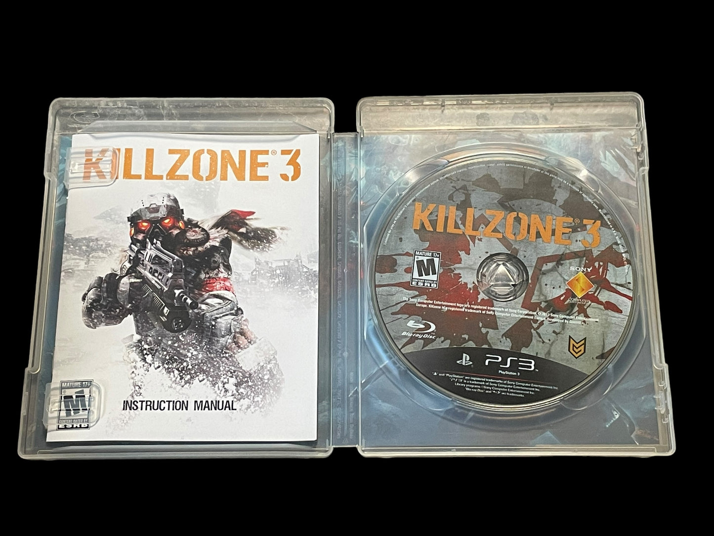 2011 Killzone 3 Sony PS3 Playstation 3 Complete Game