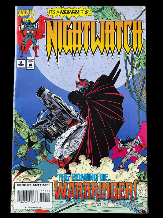 Nightwatch #8 Nov 1994 Marvel Comics Book