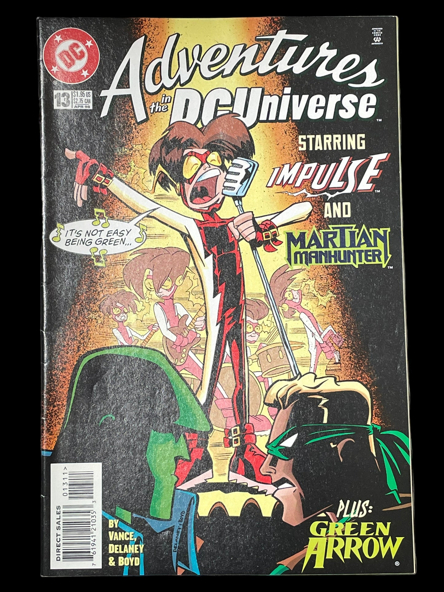 Adventures in the DC Universe No. 16 April 1998 DC Comics Book