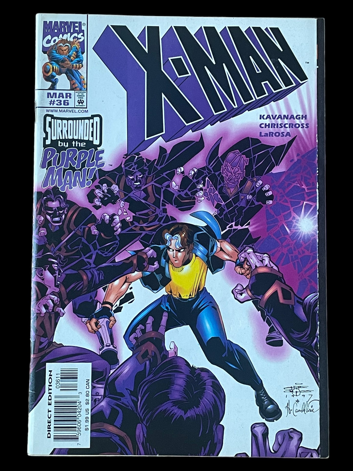 X-Man #36 March 1998  Marvel Comics Book