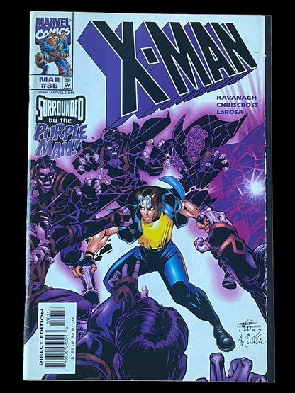 X-Man #36 March 1998  Marvel Comics Book