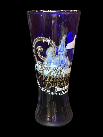 2008 Year of a Million Dreams Disneyland Shot Glass