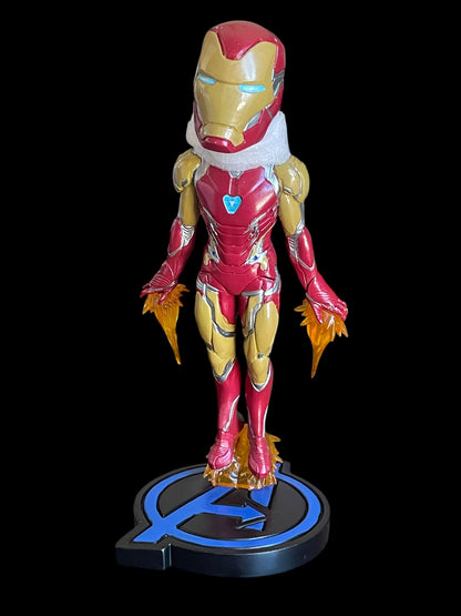 2022 Head Knockers Marvel Studio Iron Man The Infinity Saga Hand Painted 8" Bobblehead