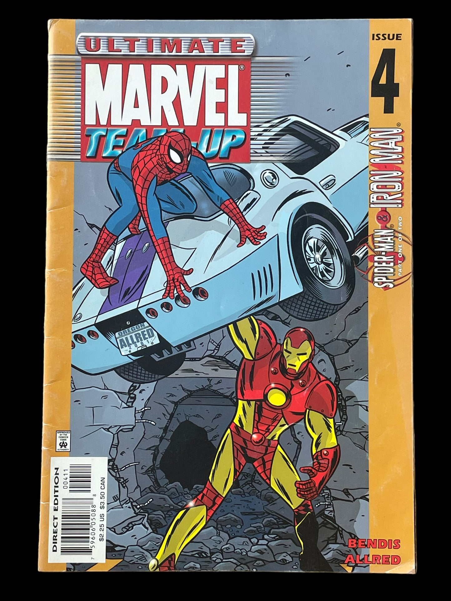 Spider-Man and Iron-Man Ultimate Marvel Team-Up Issue 4 Comic Book