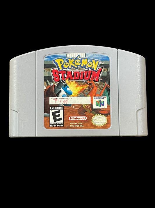 2000 Nintendo N64 Pokemon Stadium Video Game Cartridge Tested