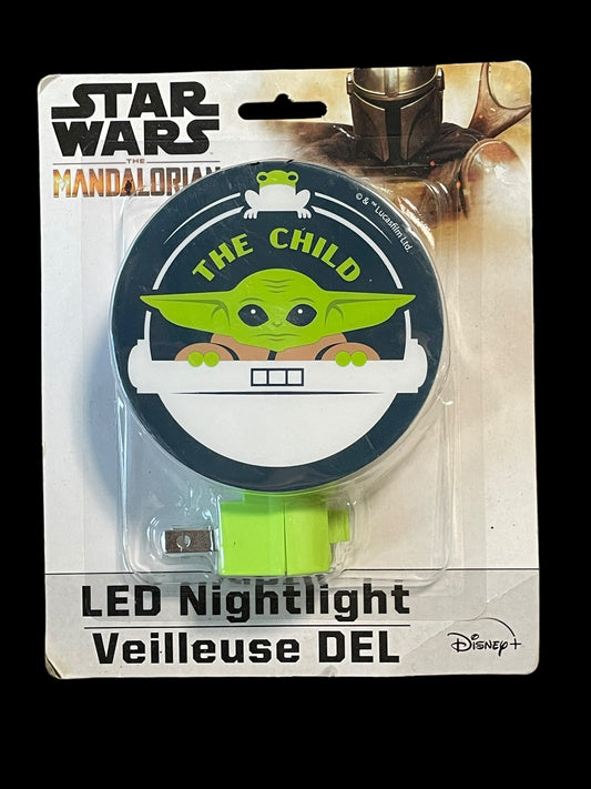 Star Wars Disney Mandalorian Plug-In LED Baby Yoda The Child Night Light