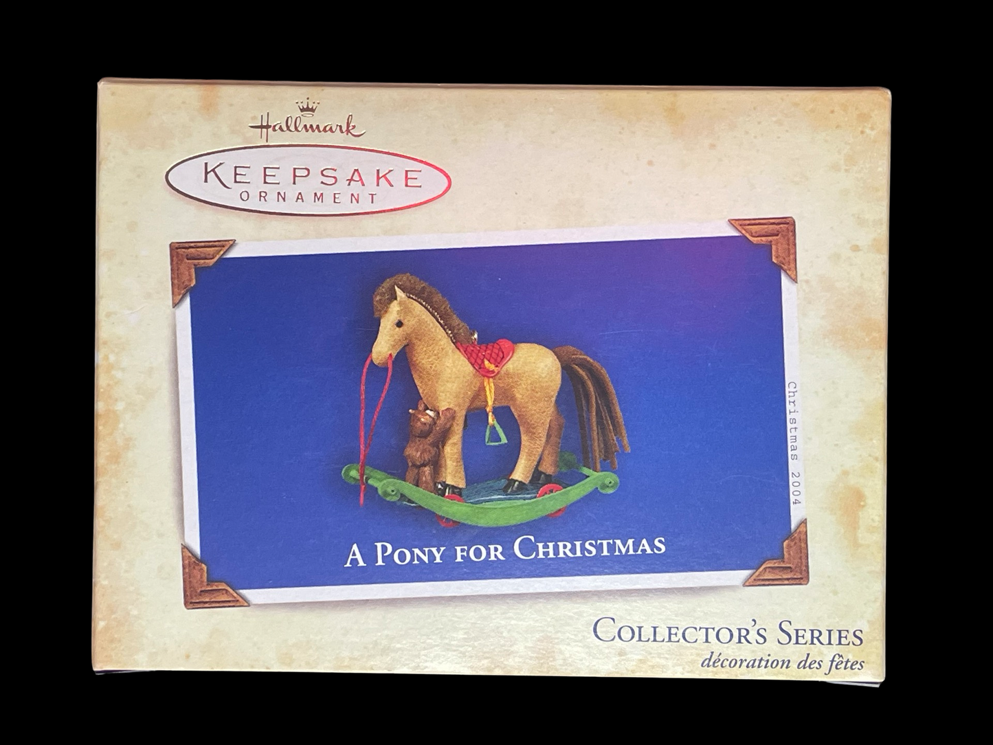 2004 Hallmark Keepsake Ornament A Pony For Christmas #7