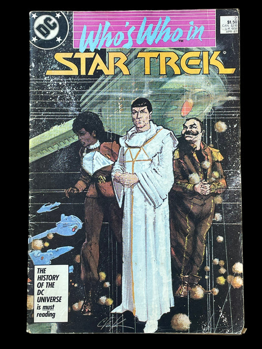 Who's Who in Star Trek #2 April 1987 DC Comics Book