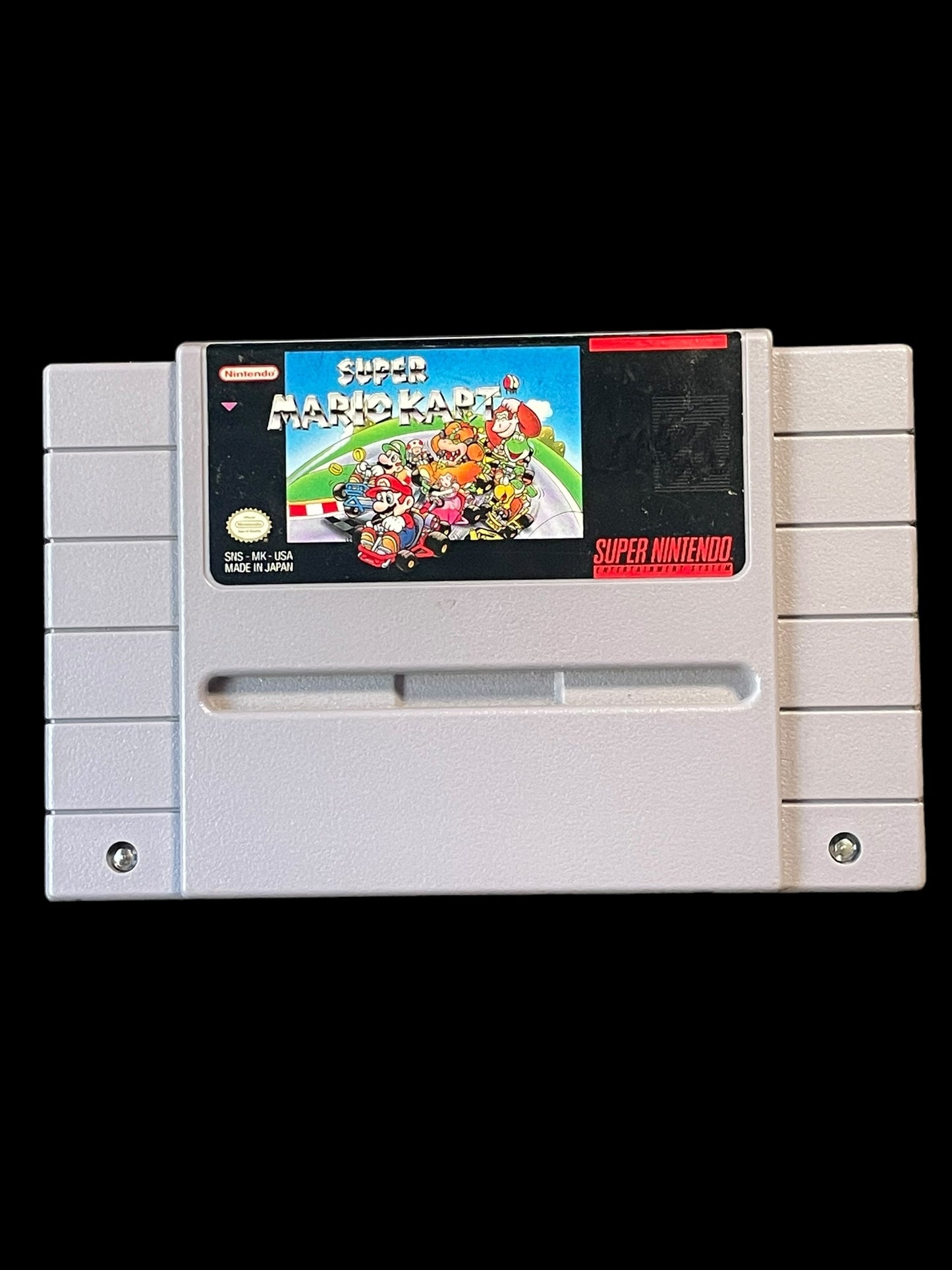 1992 Super Mario Kart SNES Super Nintendo Entertainment System Cartridge Tested