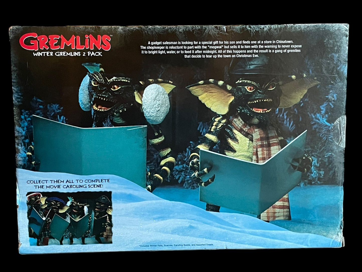 NECA Warner Bros Gremlins Winter Gremlins 2 Pack 6 Inch Action Figures New