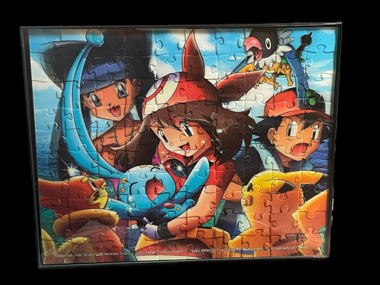 2007 Framed Pokemon Ranger Temple of The Sea 3D Effect 100 Pieces Puzzle