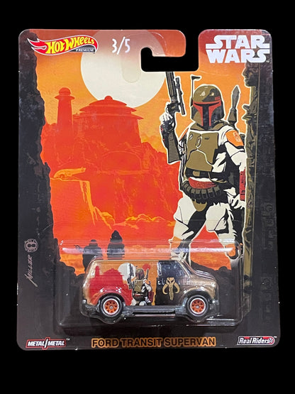 2019 Hot Wheels Premium Star Wars Ford Transit Supervan 3 of 5