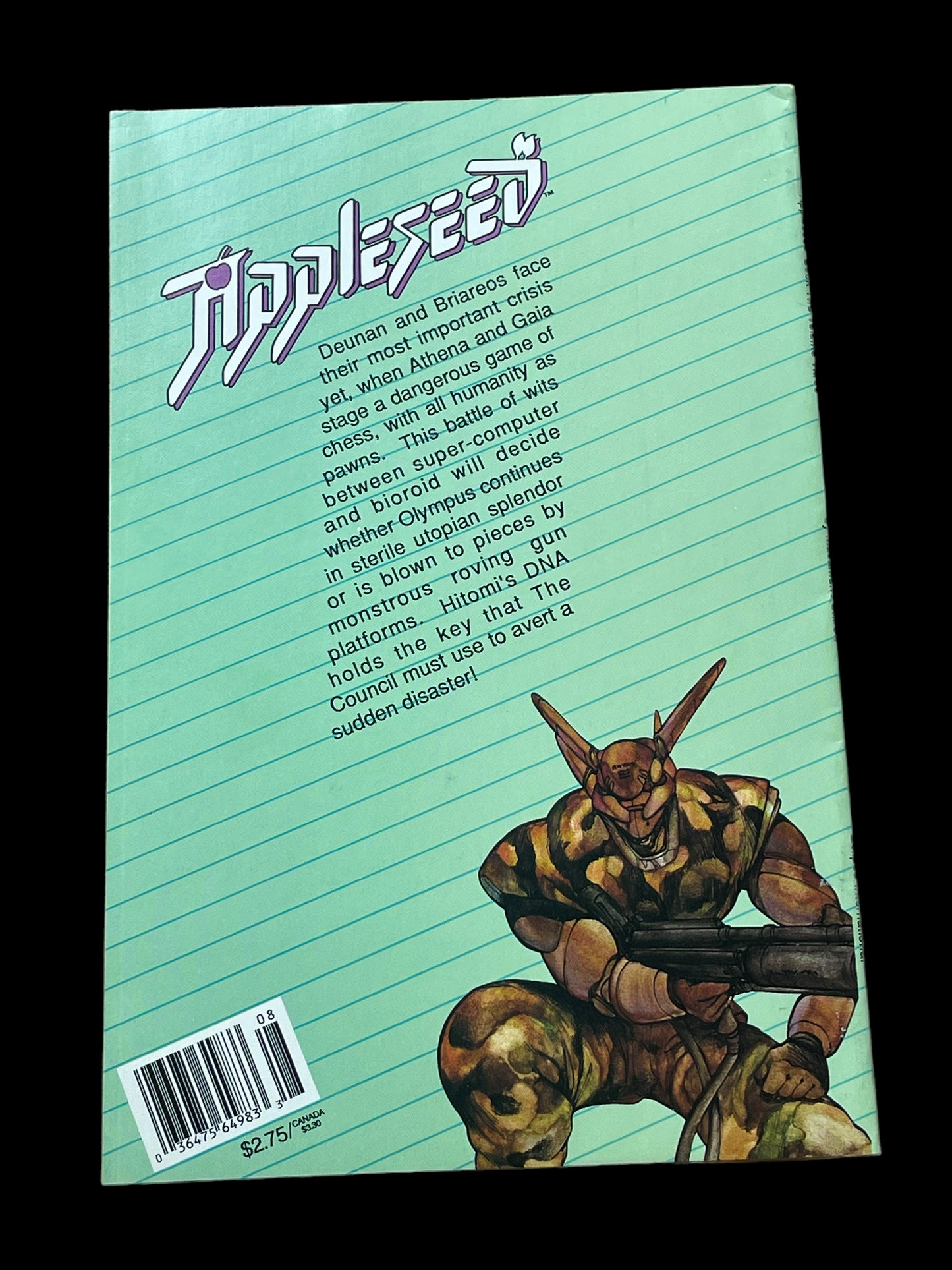 Appleseed Book 2 Volume 3 April 1989