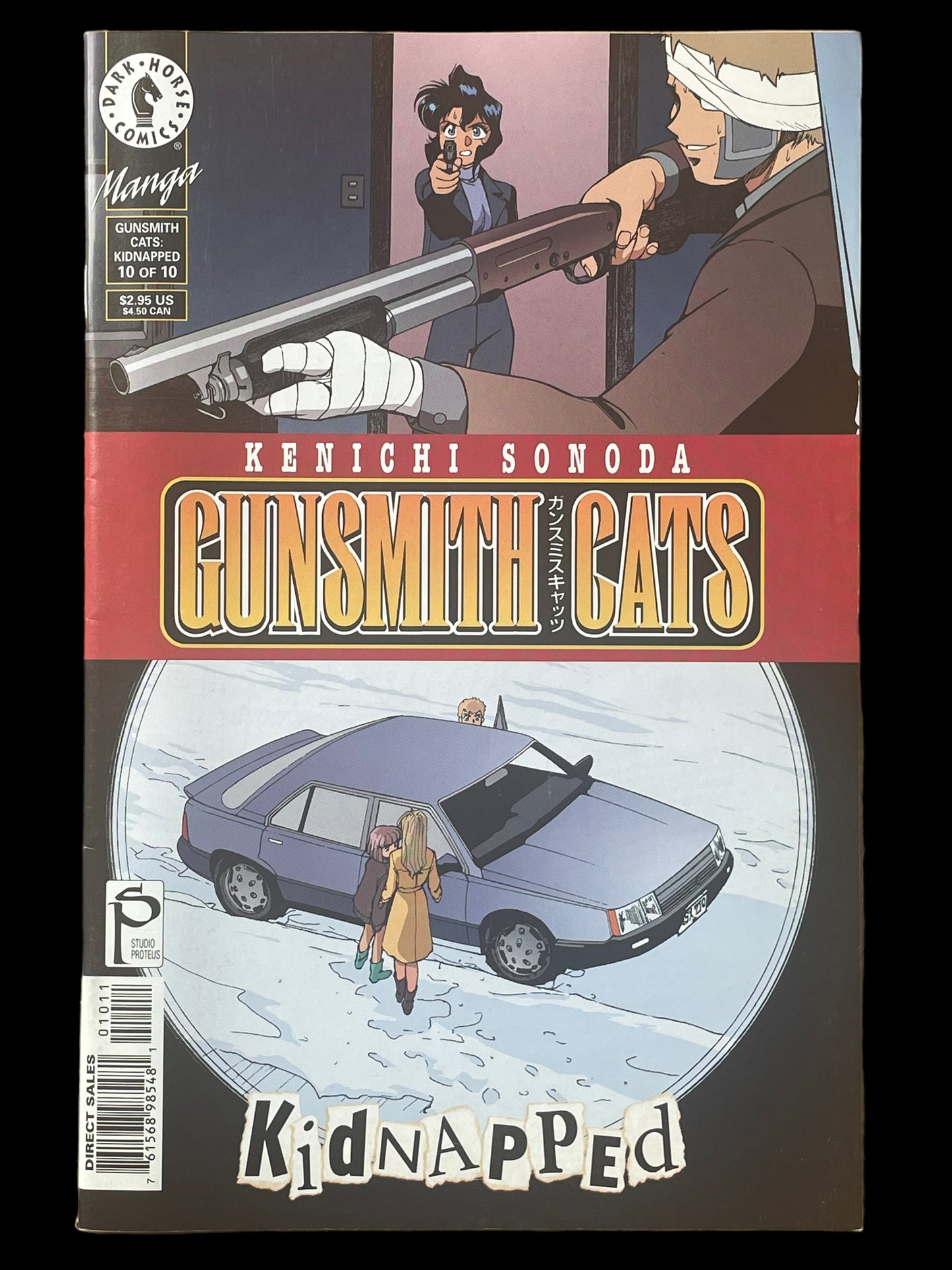 Gunsmith Cats: Kidnapped #10 Aug 2000 Dark Horse Comics Book