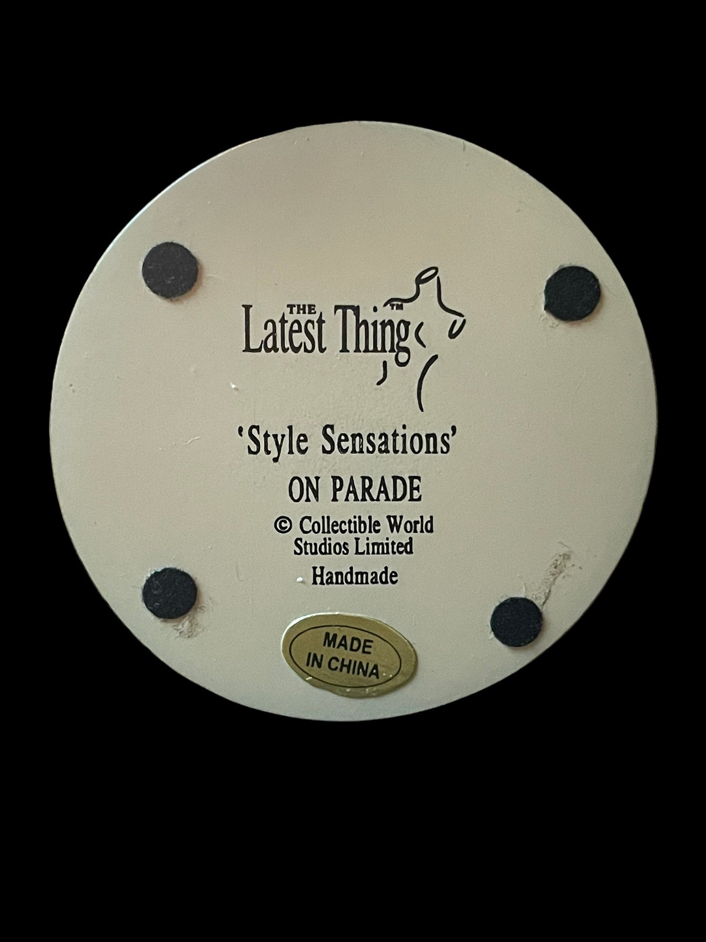 The Latest Thing Style Sensations On Parade Figurine