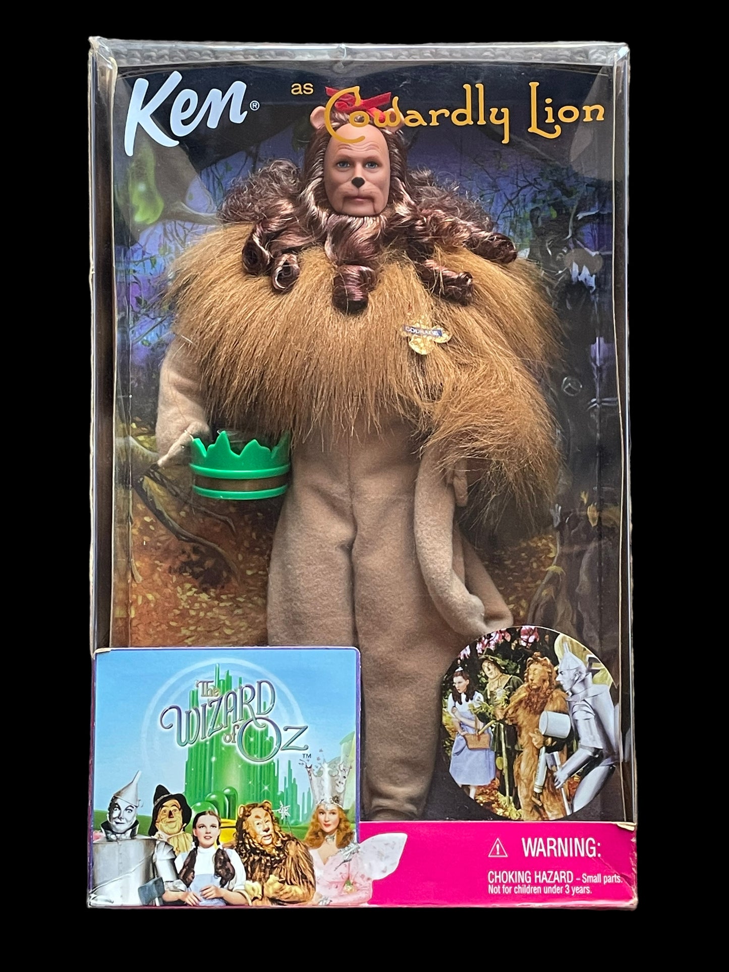 1999 Mattel The Wizard of Oz Ken Doll as Cowardly Lion 25814