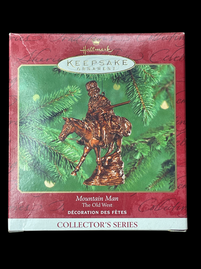 2000 Hallmark Keepsake Ornament Mountain Man, The Old West #3