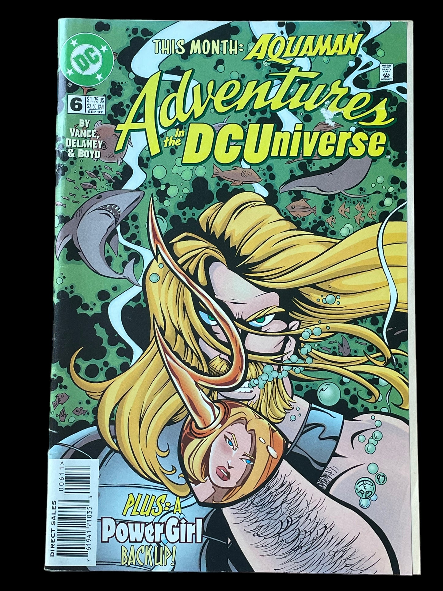 Adventures in the DC Universe No. 6 Sept 1997 DC Comics Book