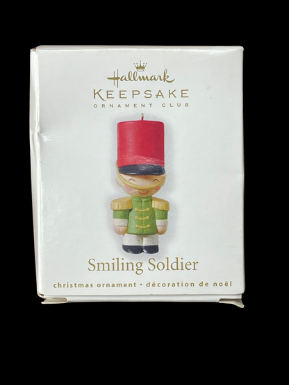 2010 Hallmark Keepsake Ornament Smiling Soldier, Miniature