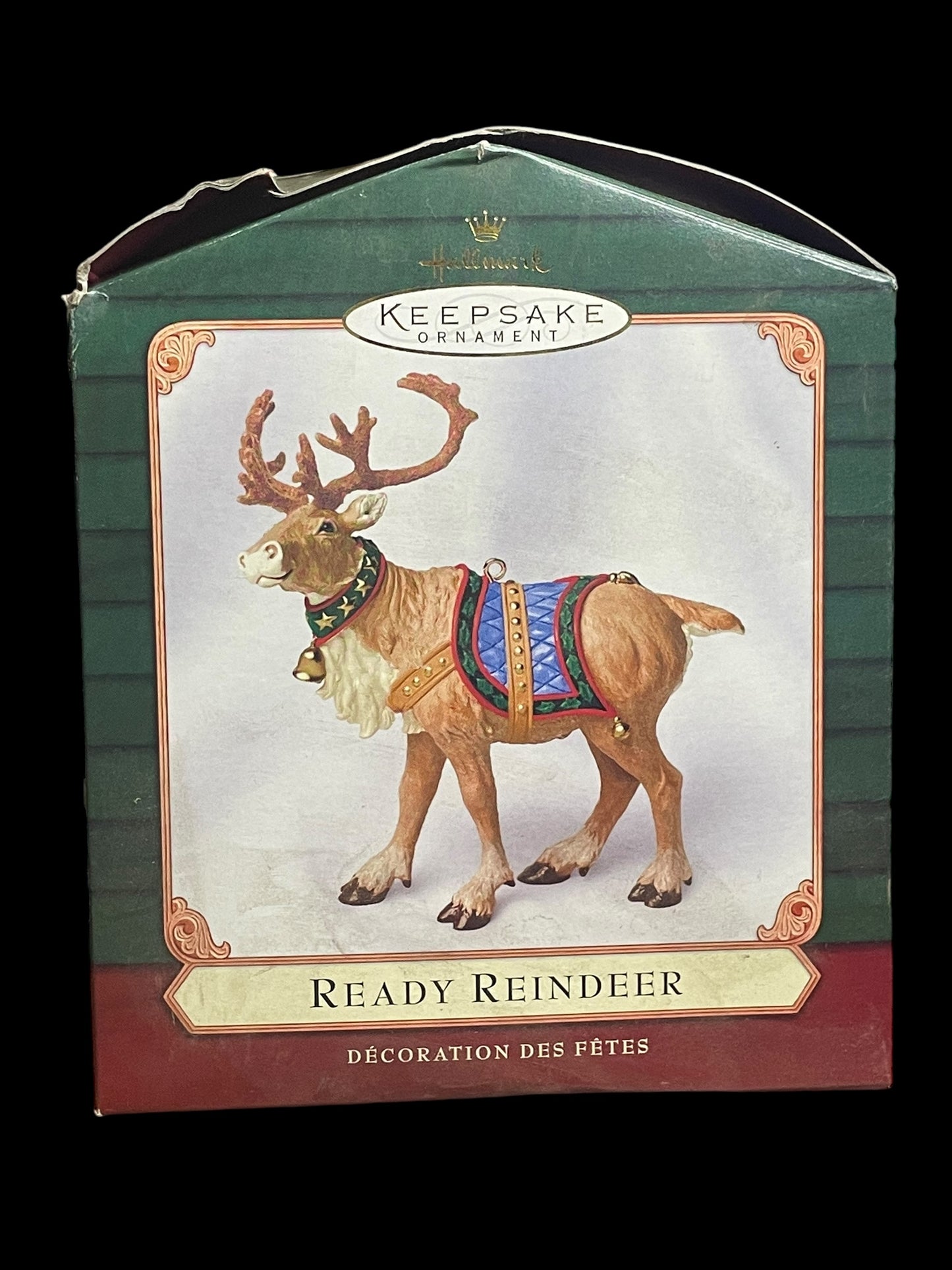 2001 Hallmark Keepsake Ornament Ready Reindeer