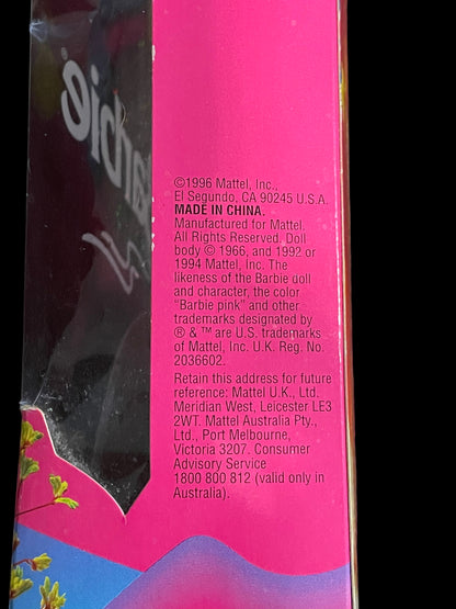 1996 Mattel Hula Hair Barbie Doll